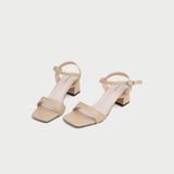  Sandal Cao Gót Nữ Đế Vuông TM-016 