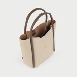  Túi xách thiết kế kiểu dáng TOTE phối khóa gài nắp thanh lịch AD-026 