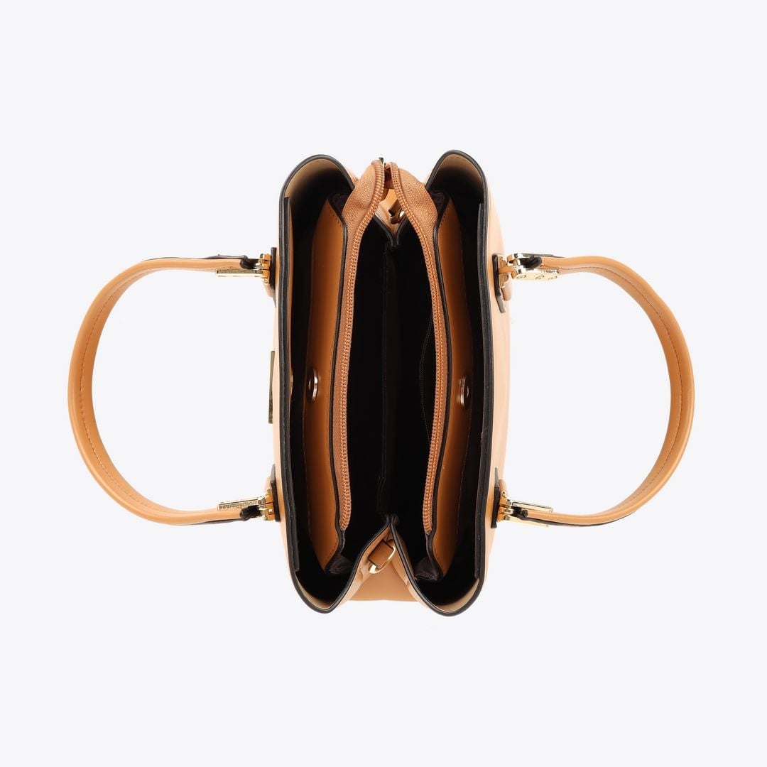  Túi Xách Chữ Nhật Da Nhám Quai Đúp BH-4 Bò 