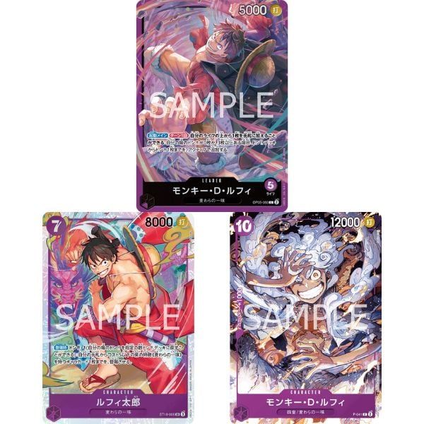  Bộ bài One Piece Card Game Starter Deck ST-18 Purple Monkey.D.Luffy 