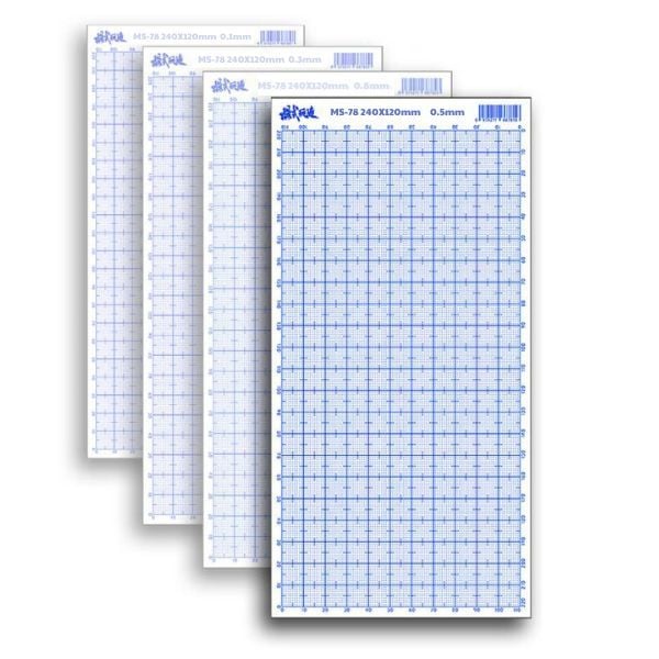 0.3 Tấm nhựa ABS custom mô hình có ô ly PlaPlate