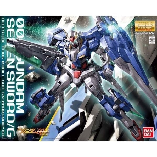  GN-0000GNHW7SG 00 Gundam Seven Sword/G - MG - 1/100 - Mô hình chính hãng Bandai 