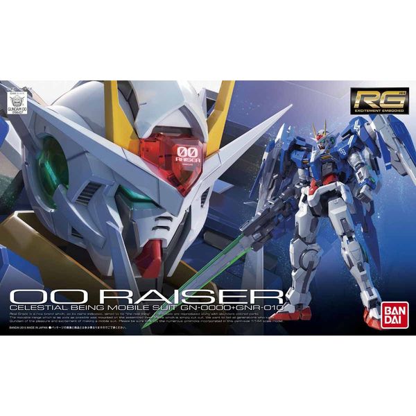 Mô hình lắp ráp 00 Raiser RG chính hãng Bandai giá rẻ nhất – nShop ...