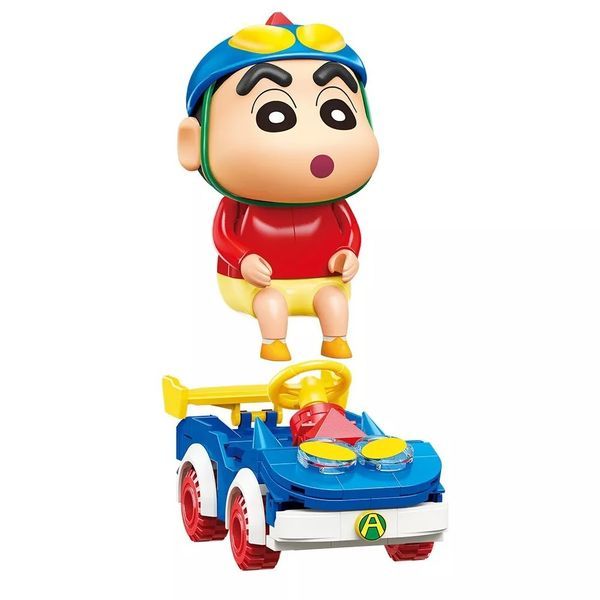 Mô hình Keeppley Crayon Shin Chan Xe Đua Siêu Nhân K20618 