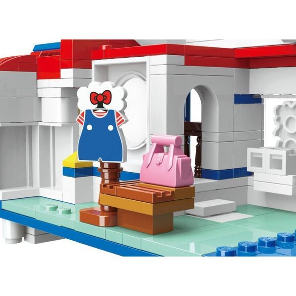  Mô hình Keeppley Tiệm Thời Trang Hiện Đại Hello Kitty K20807 