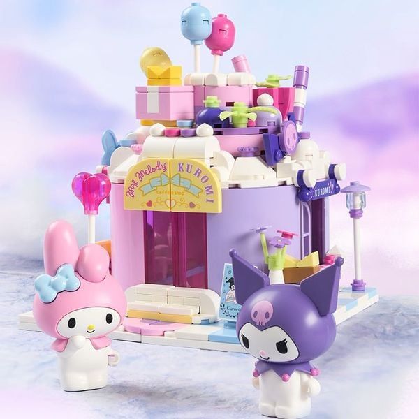  Mô hình Keeppley Tiệm Bánh Của My Melody & Kuromi K20818 