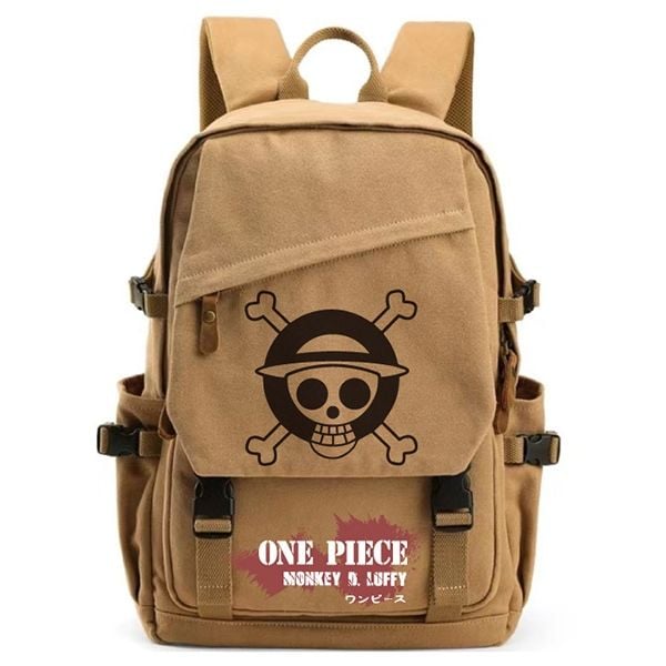 Balo cặp vải bố Anime Shounen One Piece đẹp mắt chất lượng tốt giá rẻ