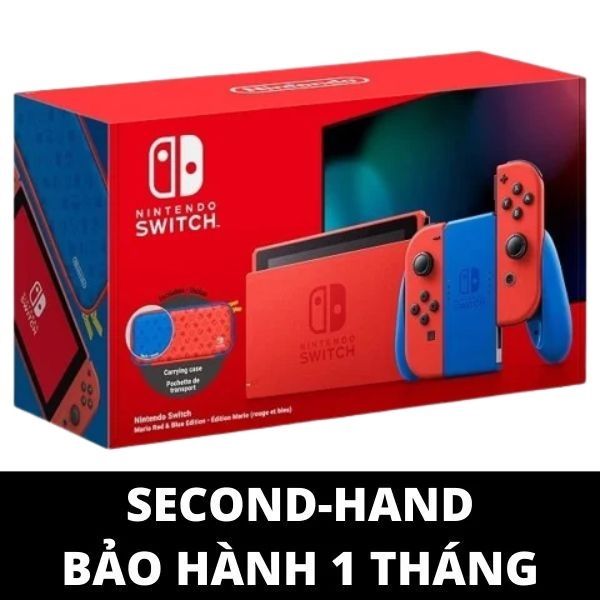  Nintendo Switch Mario Red & Blue Edition [Second-Hand] - Máy cũ giá rẻ 