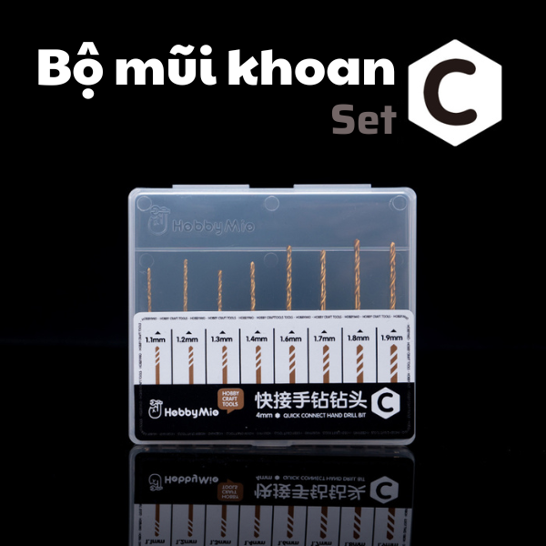  Bộ mũi khoan mô hình Hobby Mio 