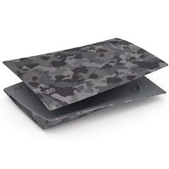 Vỏ thay thế cho máy PS5 Plate Cover - Gray Camouflage Chính hãng Sony