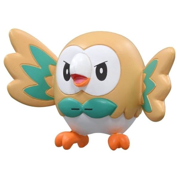  Moncolle MS-24 Rowlet - Mô hình Pokemon chính hãng 