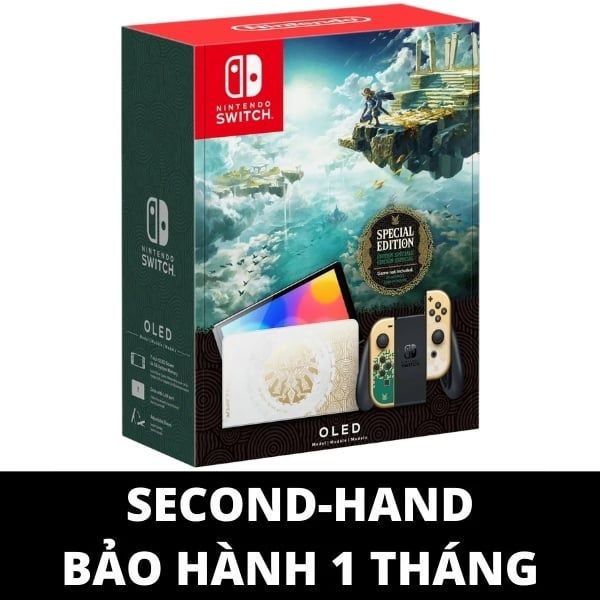  Máy Nintendo Switch OLED Model The Legend of Zelda Tears of the Kingdom Edition [Second-hand] - Máy cũ giá rẻ 