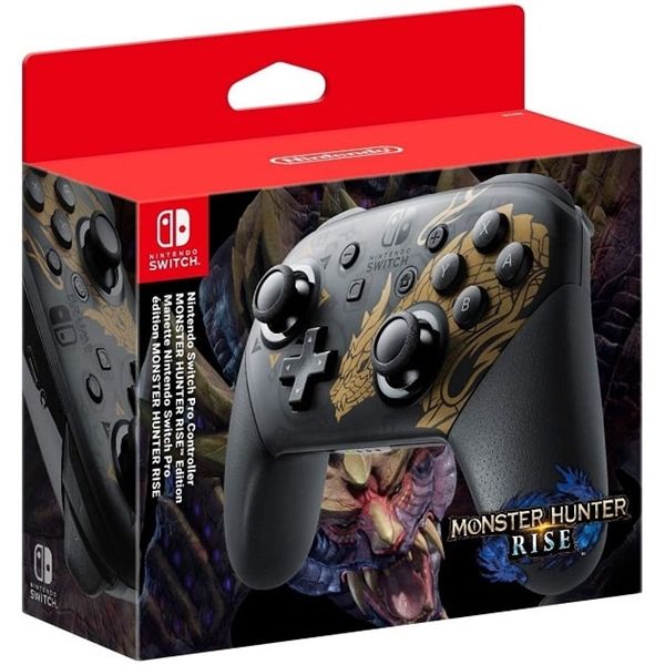  Tay cầm Nintendo Switch Pro Controller - Monster Hunter Rise Edition 
