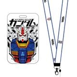  Dây strap kèm bao đựng thẻ hình Gundam 