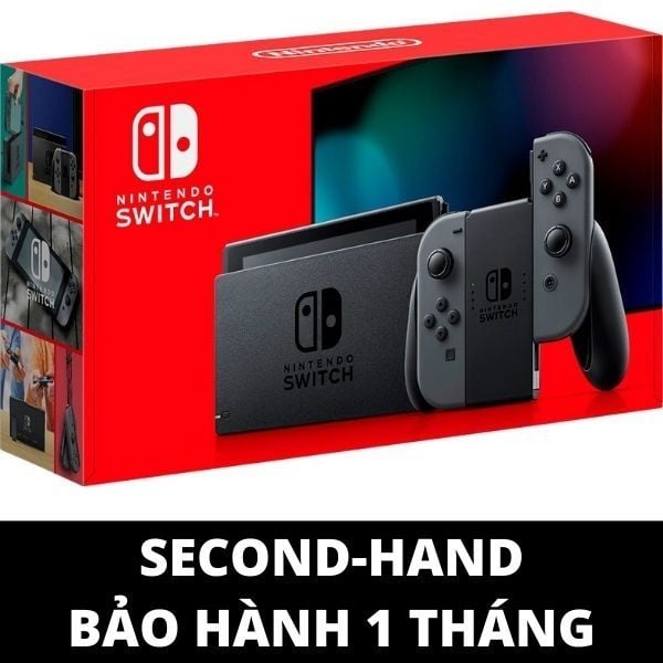 NINTENDO SWITCH GRAY VERSION 2019 (Ver 2) - MÁY CŨ GIÁ RẺ NINTENDO SWITCH GRAY VERSION 2019 (Ver 2) - MÁY CŨ GIÁ RẺ