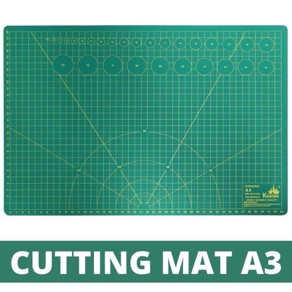  Tấm lót cắt cao su PVC - Cutting Mat Size A3 