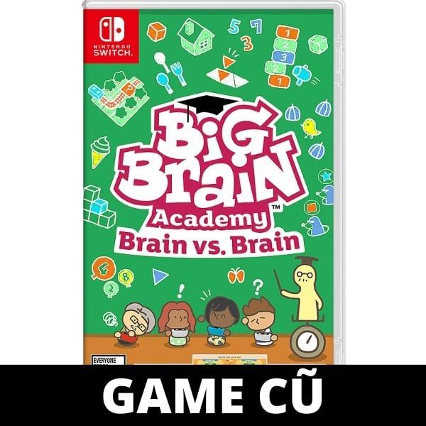  Big Brain Academy: Brain vs. Brain cho Nintendo Switch [Second-hand] 
