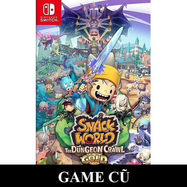  Snack World: The Dungeon Crawl - Gold cho Nintendo Switch [Second-hand] 