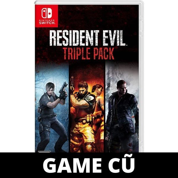 Resident Evil Triple Pack cho Nintendo Switch [Second-hand] 