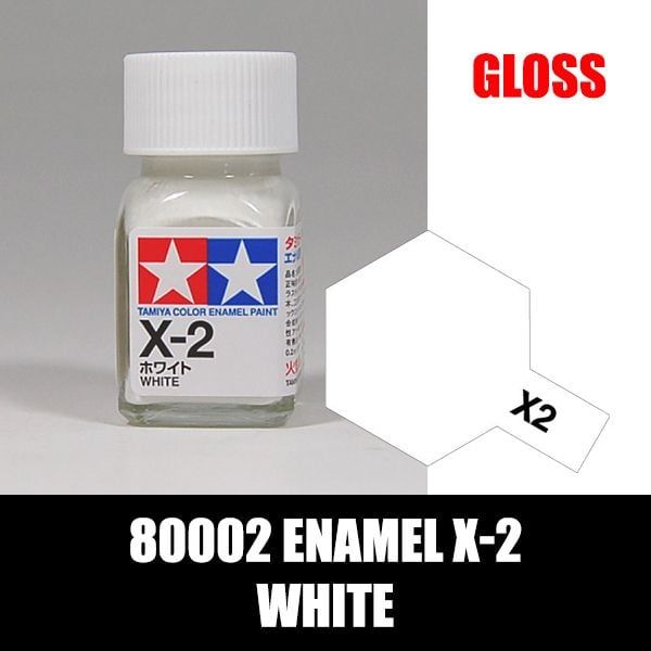  80002 Enamel X-2 White - Sơn mô hình Tamiya 