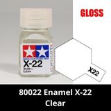  80022 Enamel X-22 Clear - Sơn mô hình Tamiya 