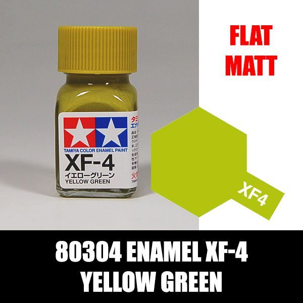 80304 Enamel XF-4 Yellow Green Sơn mô hình Tamiya chính hãng