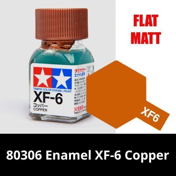 Sơn mô hình Tamiya 80306 Enamel XF-6 Copper