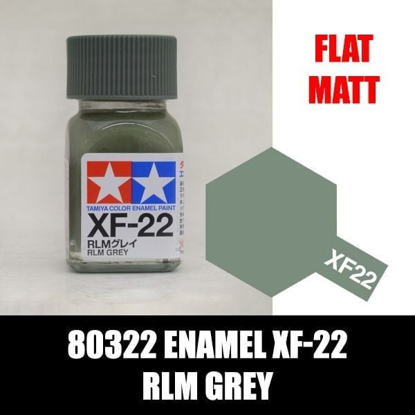 80322 Enamel XF-22 RLM Grey Sơn mô hình Tamiya chính hãng