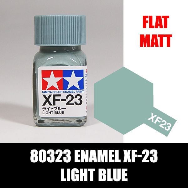 80323 Enamel XF-23 Light Blue Sơn mô hình Tamiya chính hãng