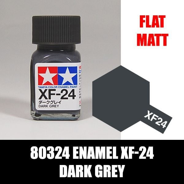 80324 Enamel XF-24 Dark Grey Sơn mô hình Tamiya chính hãng