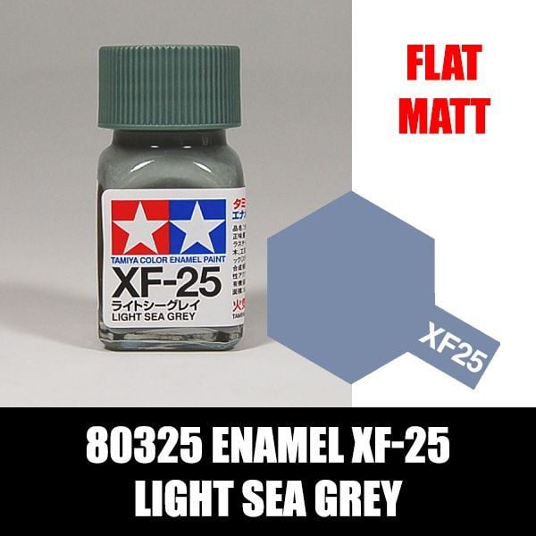 80325 Enamel XF-25 Light Sea Grey Sơn mô hình Tamiya chính hãng