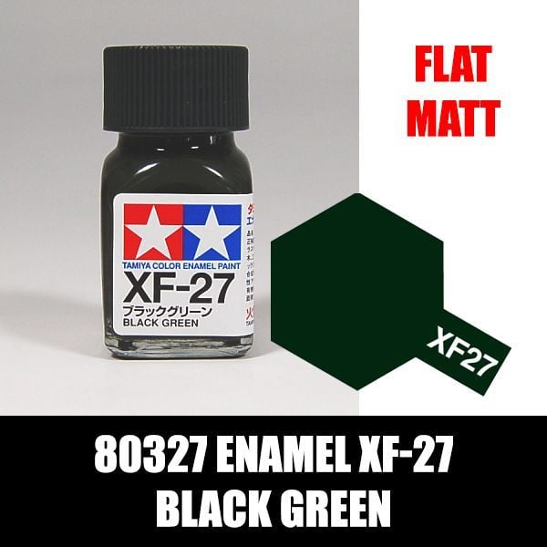 80327 Enamel XF-27 Black Green Sơn mô hình Tamiya chất lượng cao