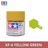 Sơn mô hình Tamiya Acrylic Mini XF-4 Yellow Green - 81704