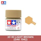 Sơn mô hình Tamiya Acrylic Mini XF-93 Light Brown DAK 1942 - 81793