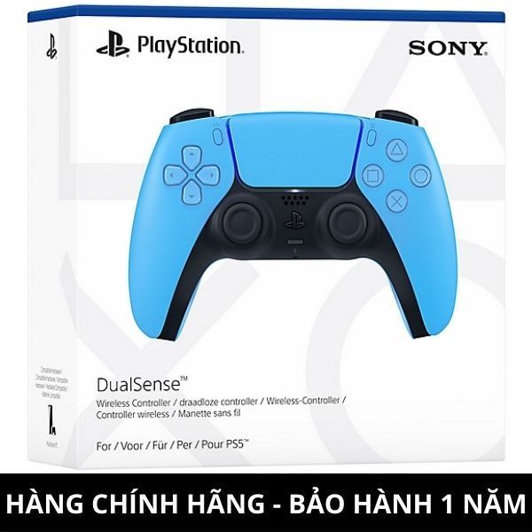  TAY CẦM KHÔNG DÂY DUALSENSE STARLIGHT BLUE ( MÀU XANH ) CHÍNH HÃNG SONY VIỆT NAM 