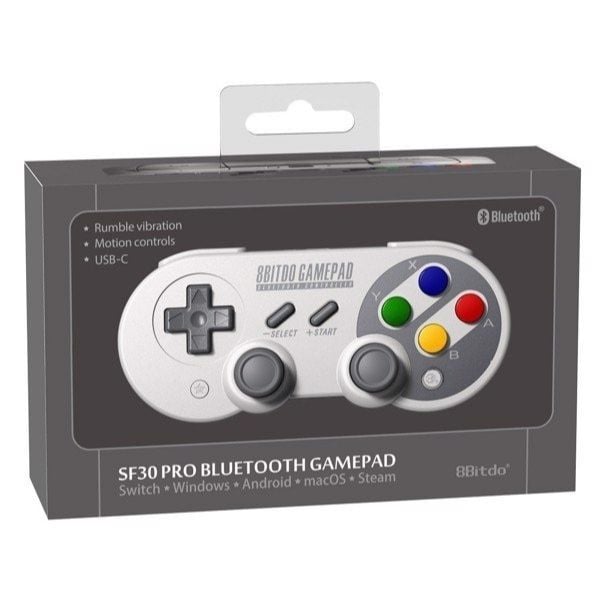  Tay cầm 8BitDo SF30 Pro Controller dành cho máy game Nintendo Switch 