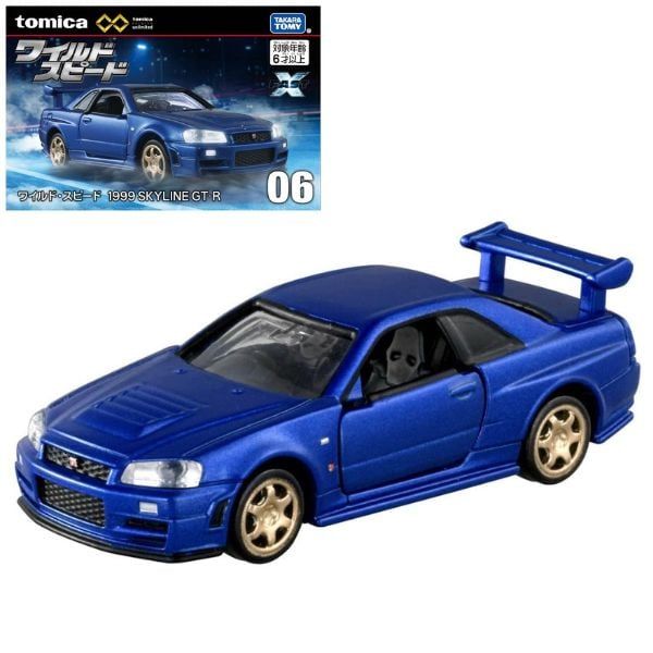  Tomica Premium Unlimited 06 Fast and Furious 1999 SKYLINE GT-R 