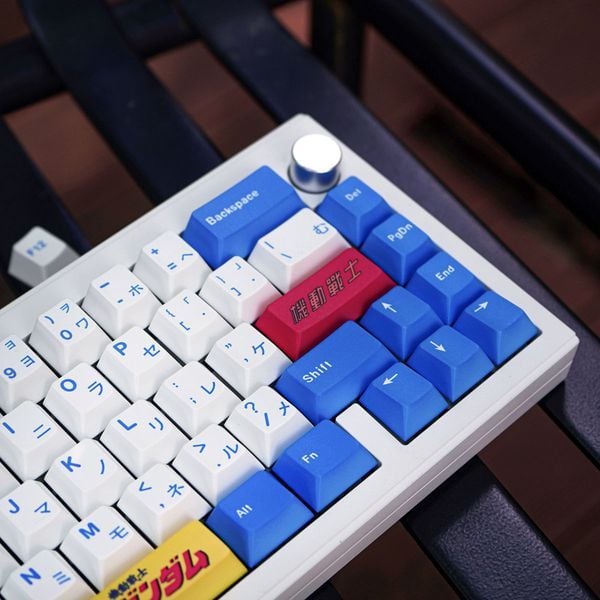 Bộ Keycap bàn phím cơ Mobile Suit Gundam OEM PBT Full set 129 nút 