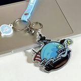  Móc khóa acrylic lắc tàu One Piece 