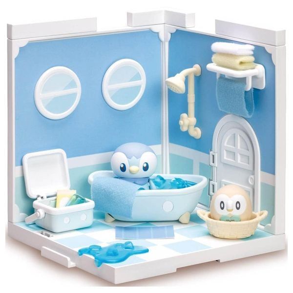  Pokemon Pokepeace House Bathroom Piplup & Rowlet 