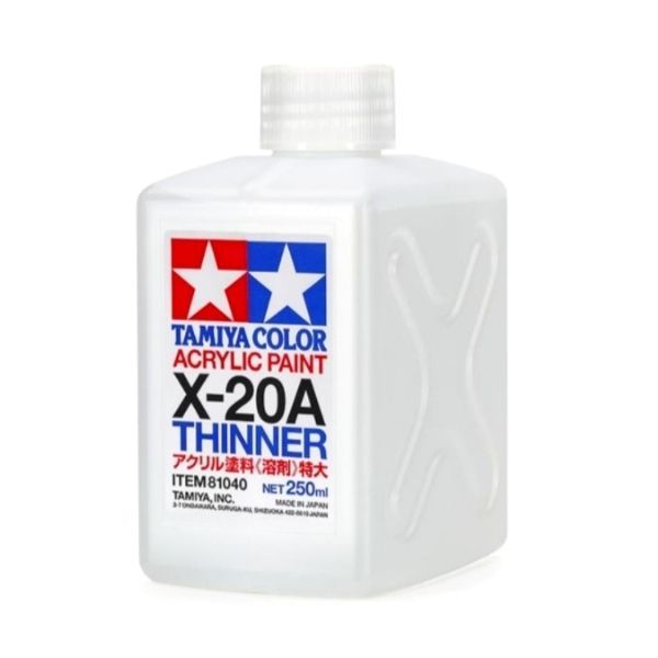 Dung dịch pha sơn Tamiya Acrylic X-20A Thinner 250ml 81040