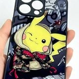  Ốp lưng Pokemon Pikachu Hoodie cho iPhone 14 Pro/Pro Max 