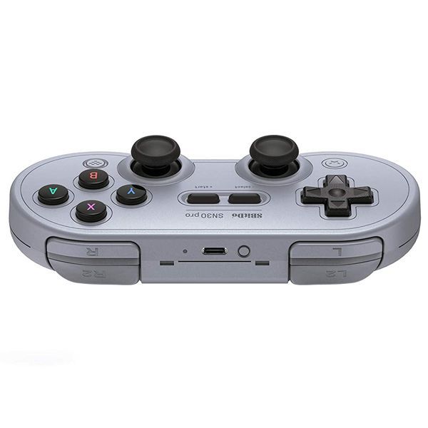  Tay cầm 8BitDo SN30 Pro Bluetooth GamePad Gray Edition 