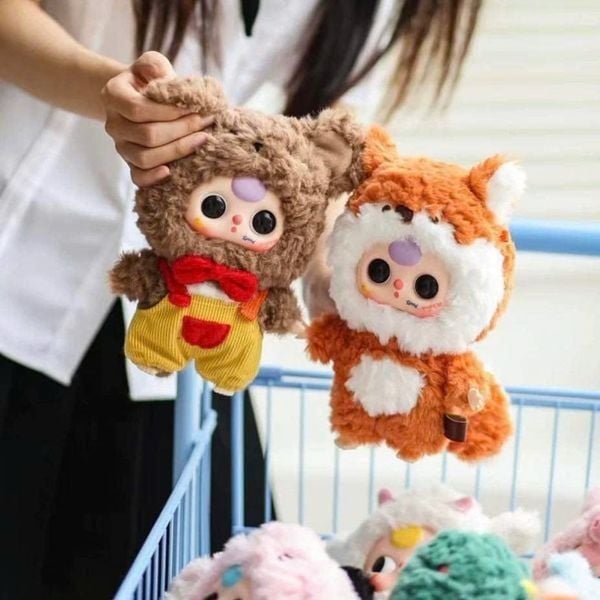 Mô hình búp bê Baby Three Big Cute Plush Pendant Blind Box