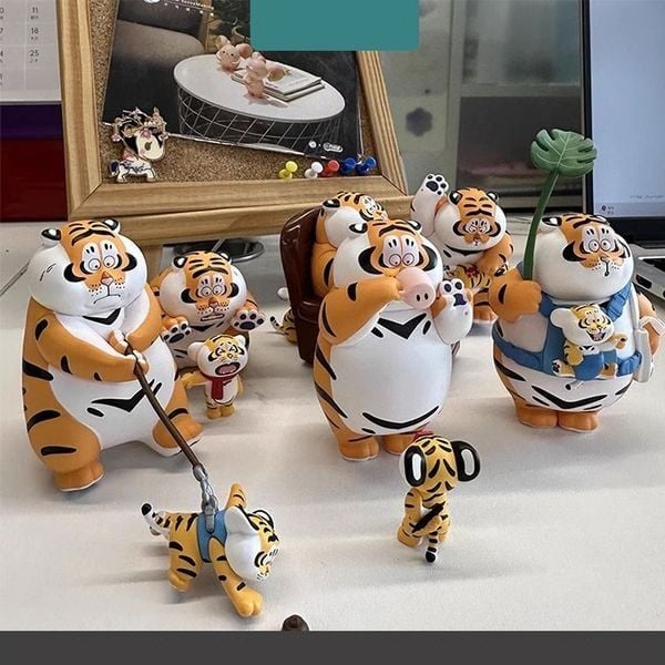  Hộp Mù Hổ Béo Tình Phụ Tử Và Lòng Hiếu Thảo Blind Box Funism 