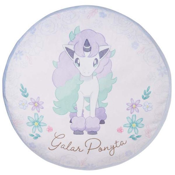  Gối bông Pokemon Galarian Ponyta Reversible Cushion Floral Ensemble Vol 3 