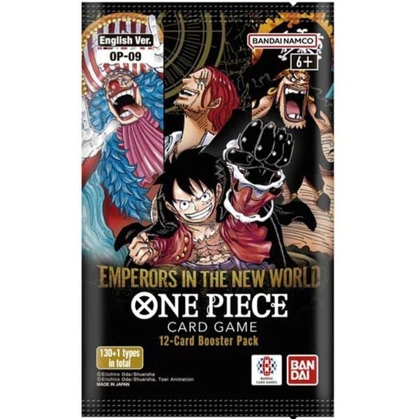  One Piece Card Game Booster Pack OP-09E Emperors In The New World tiếng Anh 