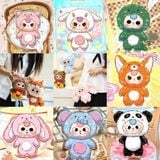  Baby Three Big Cute Plush Pendant Blind Box 