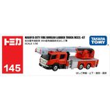  Long Tomica No. 145 Nagoya City Fire Bureau Ladder Truck M32L-AT 