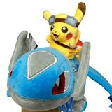  Thú bông Pokemon Pikachu cưỡi Latios 28cm - Hàng bản quyền chính hãng 